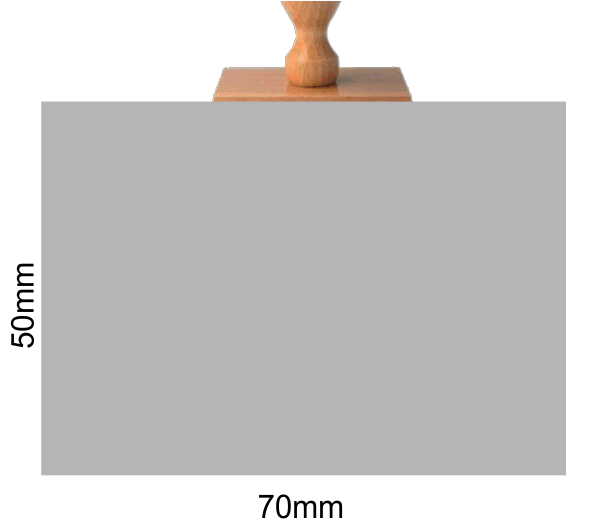 Stempel Klassik HOLZ